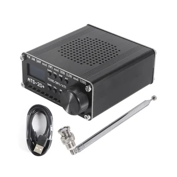 Si4732 -20+ ATS20 Portabile de Radio pe unde Scurte Receptor DSP DST Receptor FM, AM (MW, SW) și SSB (USB, LSB) cu Antena