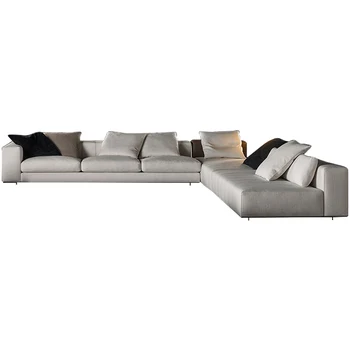 Simplu, modern, canapea tesatura canapea Italia apartament de mare lux minimalist personalizate de unică folosință tehnologie pânză canapea