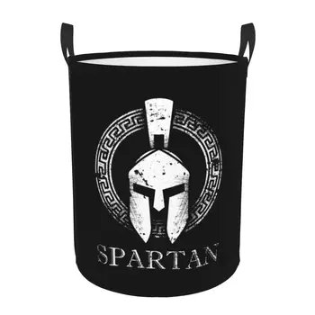 Spartan Molon Labe Sparta Coș de Rufe Pliabil Jucărie Rufe recipient de Stocare, pentru Copii de Grădiniță