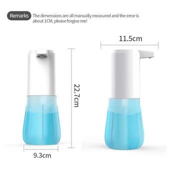 Spray-Dozator de Săpun Usb de Încărcare Automată de Inducție 600ml etanșe Casa Inteligentă Automată, Dozator de Săpun