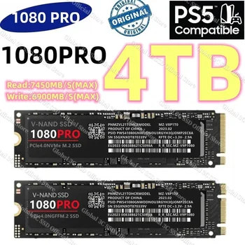 SSD M2 de 1TB, 2tb NVME SSD 512GB ssd M. 2 2280 PCIe 4.0 unitati solid state 4tb 8tb Hard Disk Solid state Drive Intern pentru Notebook Laptop ps5