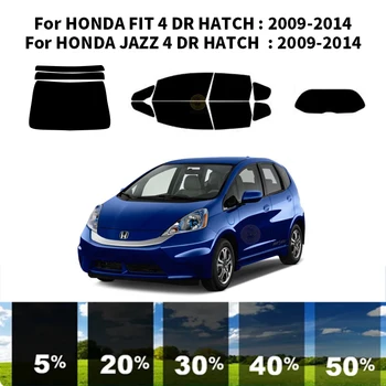 Structuri nanoceramics masina UV Fereastră Tentă Kit Fereastră de Film Auto Pentru HONDA FIT 4 DR TRAPA 2009-2014
