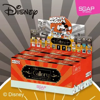 Săpun Studio Disney Galeria Colectia Mickey Familie 1+1 Dublu Surpriză Orb Cutia Magnet Arta De Imprimare Serie Cutia Misterelor