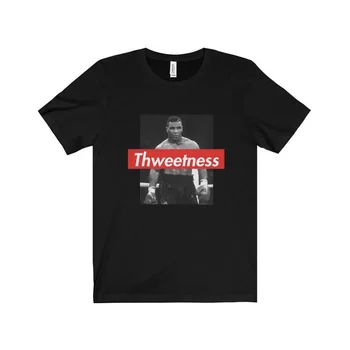Thweetness - Funny Mike Tyson T-Shirt din Bumbac 100% O-Gât Vara Maneca Scurta Casual Mens T-shirt Marimea S-3XL