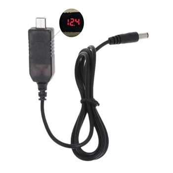 Tip C pentru Cablu de Alimentare 12V Mufa 5,5 2,1 mm de sex Masculin Cablu de Încărcare pentru Router Laptop Vorbitor Modem LED