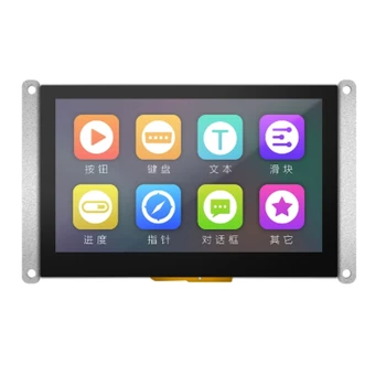 TJC4827T143_011 T1 serie de 4.3-inch IPS full TFT unghi de port serial ecran HMI touch-screen