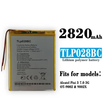 TLp028BC Acumulator de schimb Pentru Alcatel Tab Pixe 3(7.0) 9002 9002X Telefonul Mobil de Înaltă Calitate baterie Litiu Baterii Noi