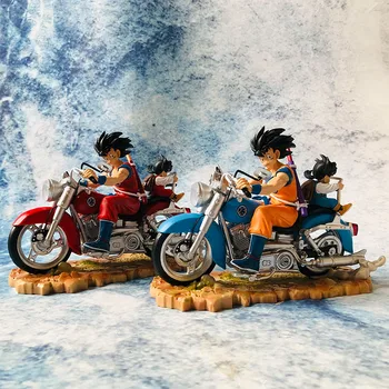 Tokoh Dragon Ball Goku Baru Mainan Model Koleksi Figur Aksi Sepeda Motor Figurina Pvc Statuie Model Gk Colectie Papusa Jucării