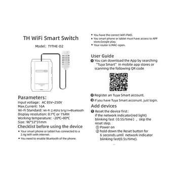 Tuya WiFi Inteligent Termostat 16A Wireless de Control cu Monitorizare a Consumului de Energie Temperatură și Umiditate Termostat