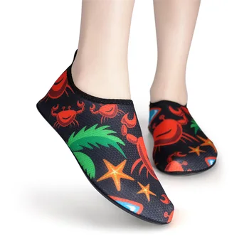 Unisex Apă Non-Alunecare Adidas Pantofi de Înot Scufundări Vara Aqua Beach Sandale Pantofi Plat Litoral Sosete Papuci de casa pentru Barbati Femei