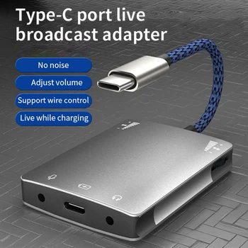 USB-C Direct placa de Sunet Difuzor Audio de 3,5 Mm Interfata Adaptor Pentru Huawei/Samsung Căști de Înaltă Calitate Live Converter Durabil