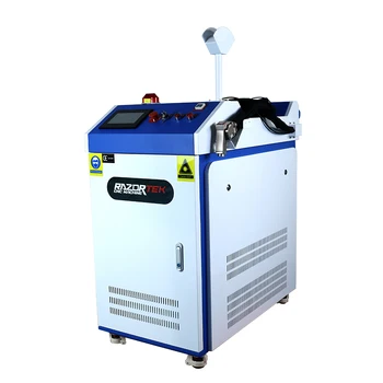 Ușor de operat 2000W 3000W curata de praf cu mașină cu laser de îndepărtare a ruginii laser curățare mașină