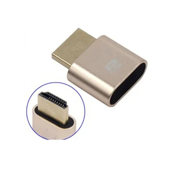 VGA Ecran Virtual Adaptor HDMI compatibil DDC EDID dummy plug Fantoma fără cap de Afișare Emulator placa de Blocare 1920x1080 @60Hz