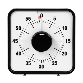 Viziunea Timer 60 Minute Calendarul Piciorul din Spate Stand Ceas Numărătoarea inversă Bucătărie Coacere Timer pentru săli de Clasă sau Întâlniri