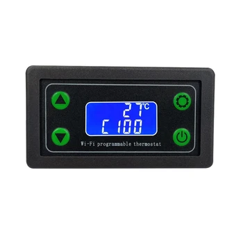 WIFI Digital de la Distanță Controler de Temperatura cu Termocuplu K Temperatură Ridicată Controler -99-999 Grade ZFX-WT01 Ușor de instalat