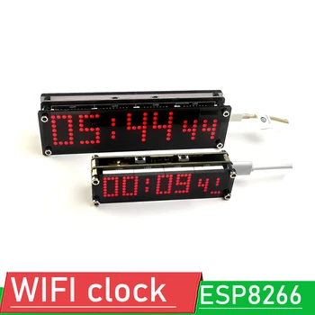 WIFI Zăbrele ceas ESP8266 Network Time Service display digital LED WIFL CEAS
