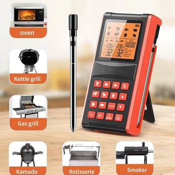 Wireless Cuptor Termometru Digital Bluetooth Carne de Gătit Termometru de Sprijin APP de Monitorizare în timp Real pentru Bucătărie de Copt Grătar