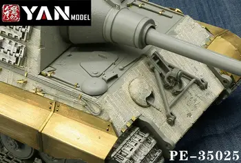 Yan Model PE-35025 Scara 1/35 de Tancuri germane Zimmerit Racleta