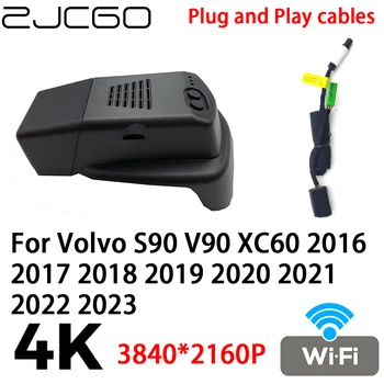 ZJCGO 4K 2160P DVR Bord Cam Camera Video Recorder Plug and Play pentru Volvo S90 V90 XC60 2016 2017 2018 2019 2020 2021 2022 2023