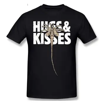 Îmbrățișări, Sărutări Tricou Xoxo Ripley Prometeu tricou Nostromo Weyland Străin Față Hugger Casual Barbati O-neck 100% Bumbac T-shirt de Sus
