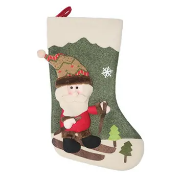 Șosete Crăciun Decoratiuni De Craciun Elan Ornamente De Crăciun Pandantiv Punga Cu Dulciuri De Crăciun, De Anul Nou Decor Acasă